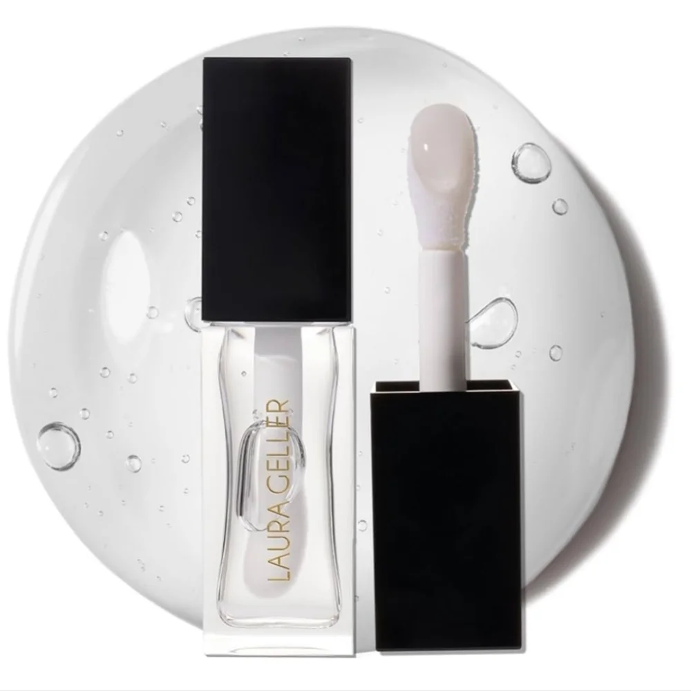 Laura Geller Fine Shine Glossy Lip Oil: Glass Half Full, 0.25 Oz, NIB